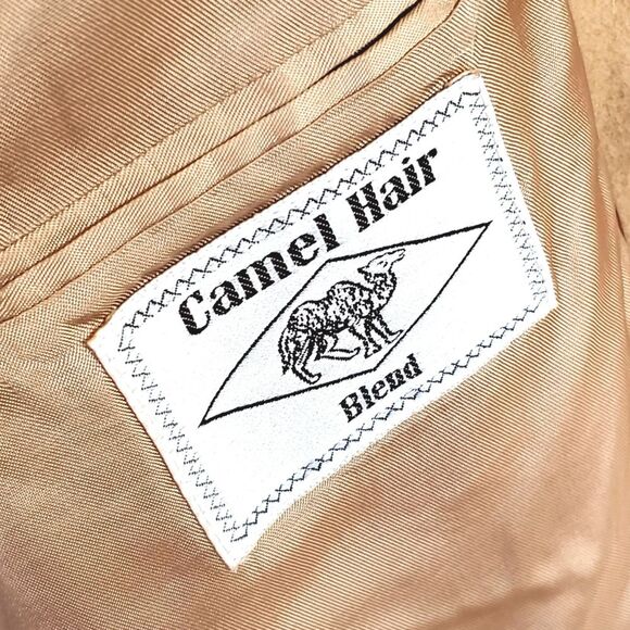 Mark Alexander men's Vintage Camel Hair Blazer 44L - Picture 3 of 6
